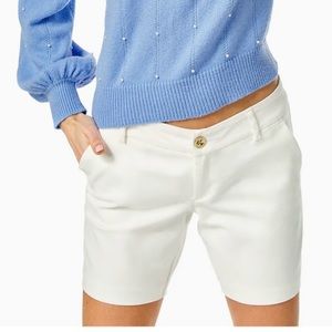 NWT Lilly Pulitzer white Jayne Short